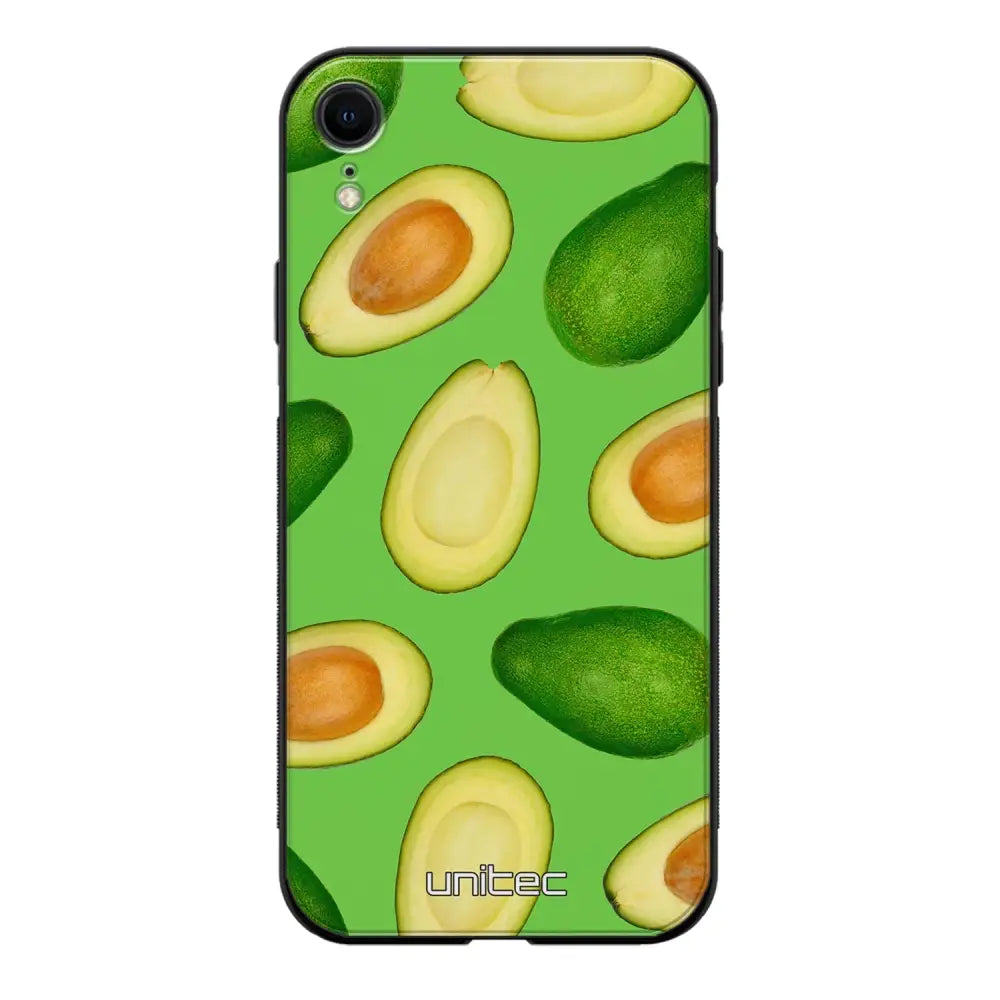 iPhone XR hedelmä suojakuoret - Avocados - Ei