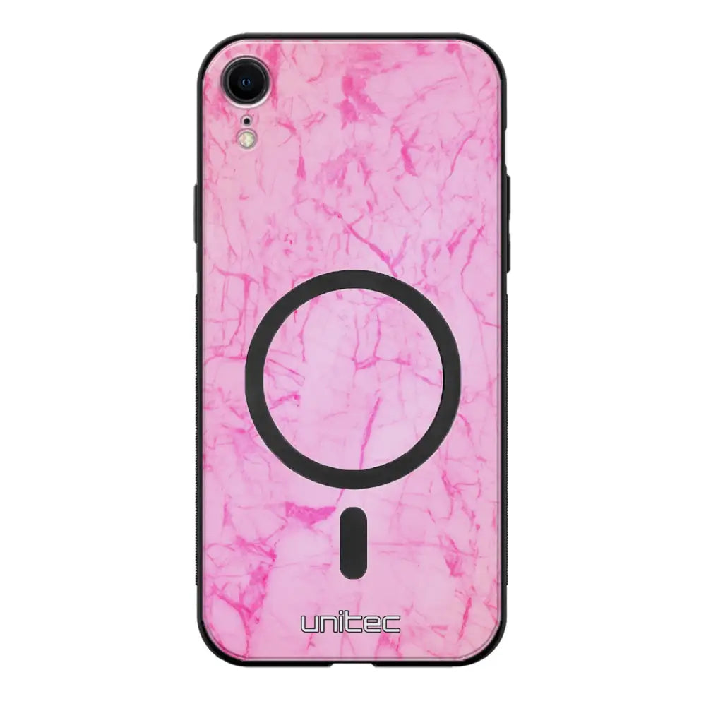 iPhone XR marmori suojakuoret - Light Pink Marble