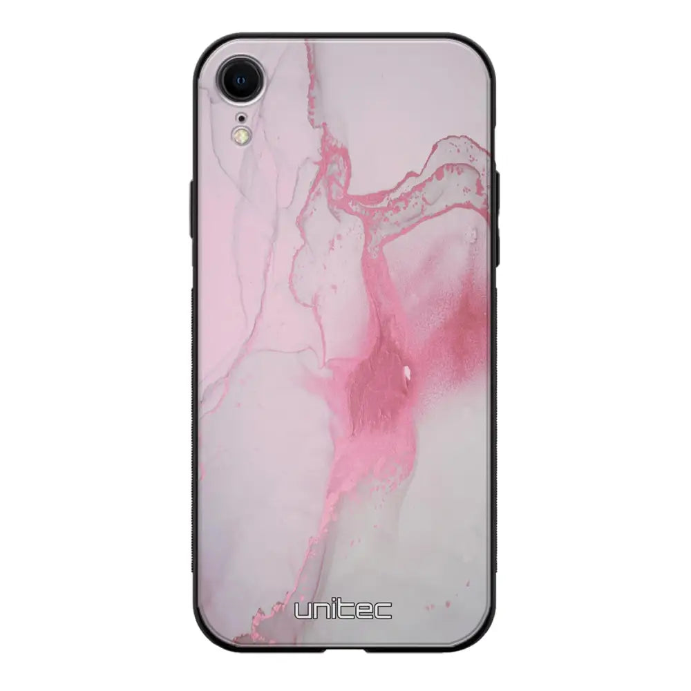 iPhone XR marmori suojakuoret - Pink Pok Rie - Ei
