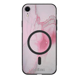 iPhone XR marmori suojakuoret - Pink Pok Rie