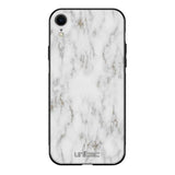 iPhone XR marmori suojakuoret - White Marble - Ei