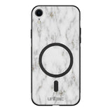 iPhone XR marmori suojakuoret - White Marble