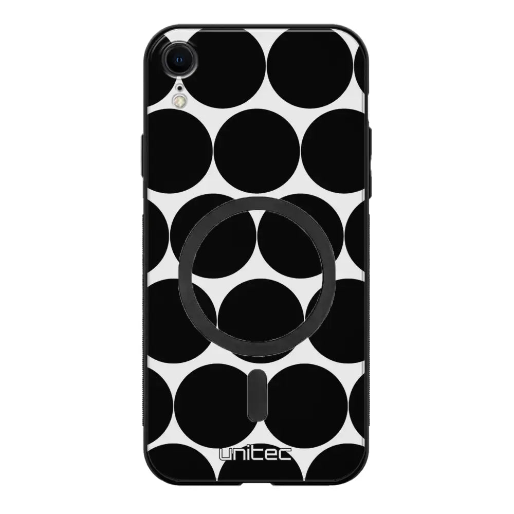 iPhone XR pallo suojakuoret - Musta Pallo