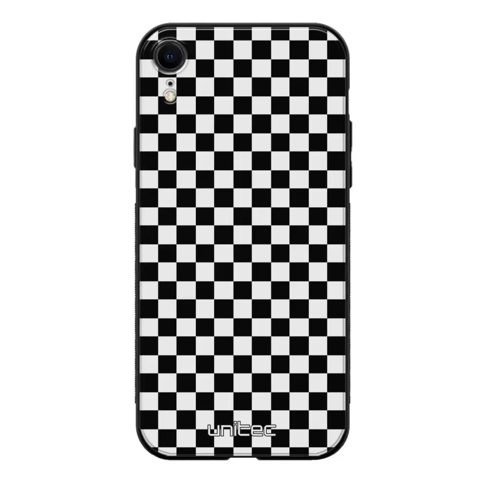 iPhone XR suojakuoret - Black And White - Ei