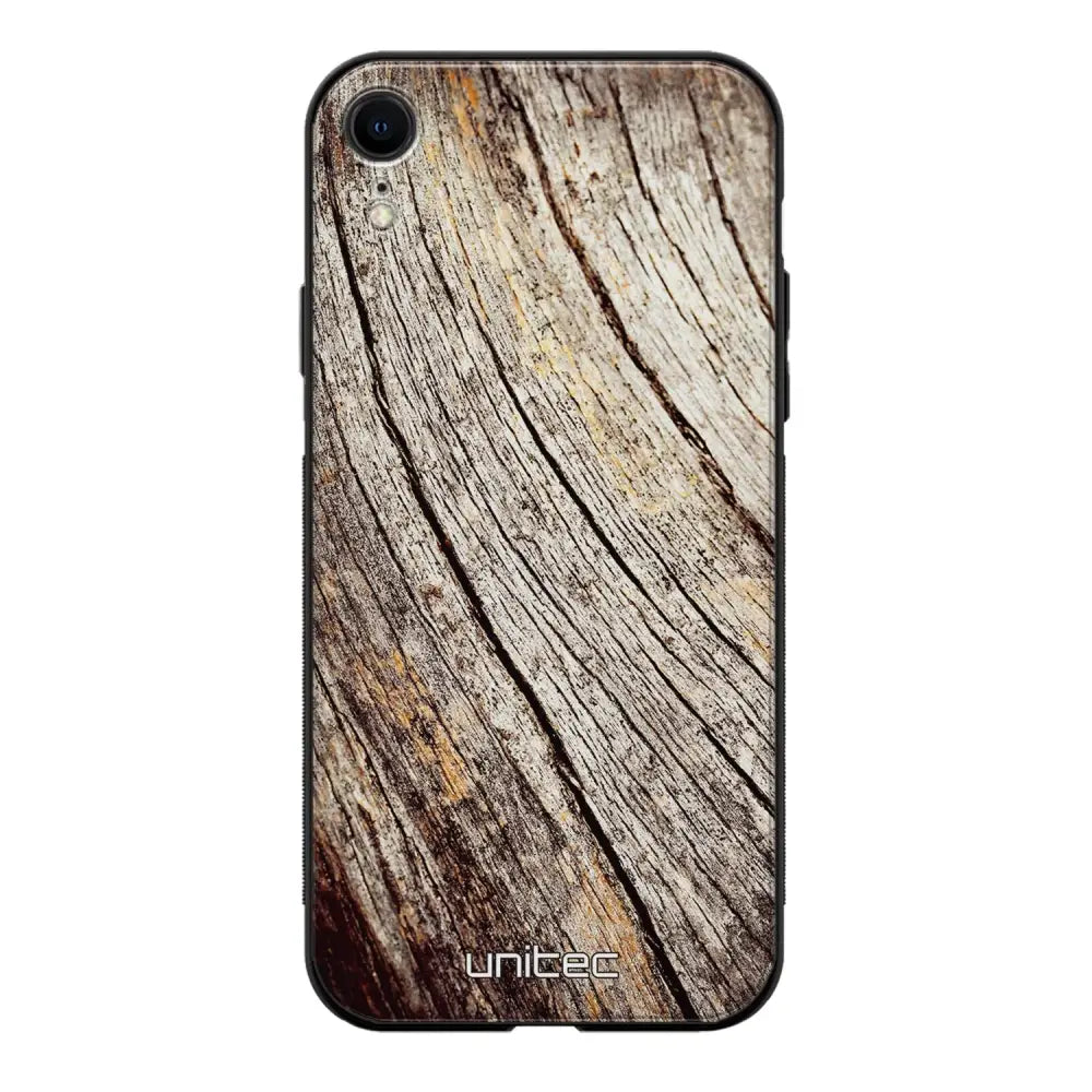 iPhone XR suojakuoret - Wooden Stump - Ei