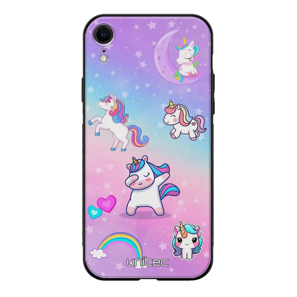 iPhone XR suojakuoret - Yksisarvinen - Ei