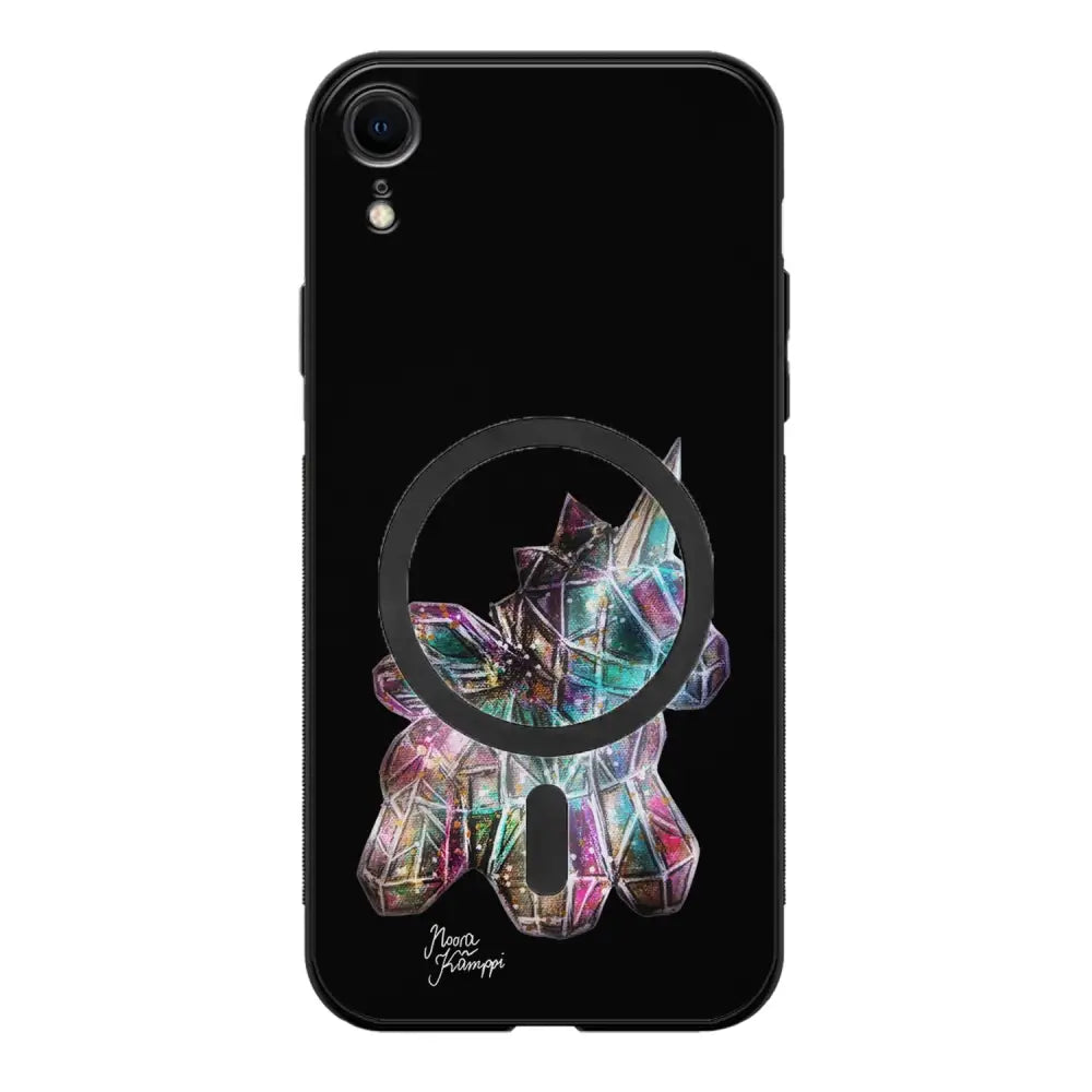 iPhone XR unicorn suojakuoret - Musta - Noora Kämppi