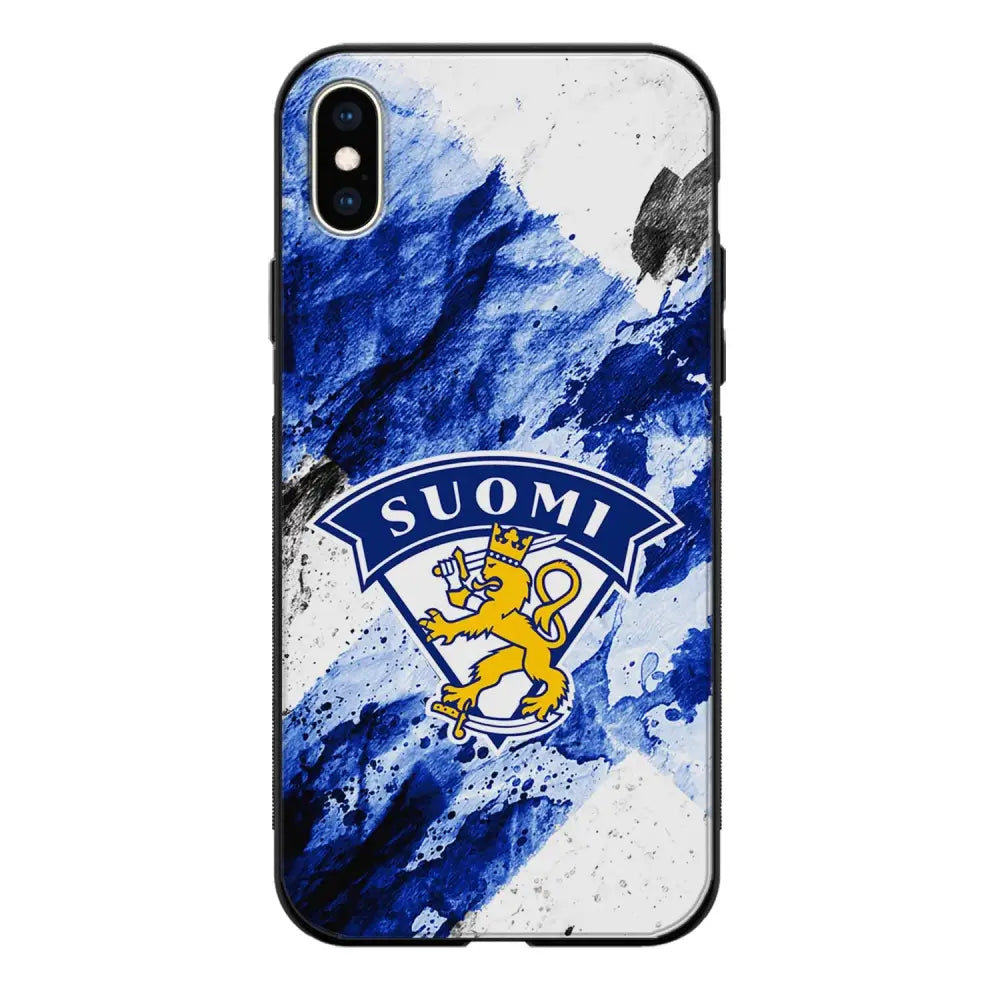iPhone XS jääkiekko suojakuoret - Leijonat - Ei