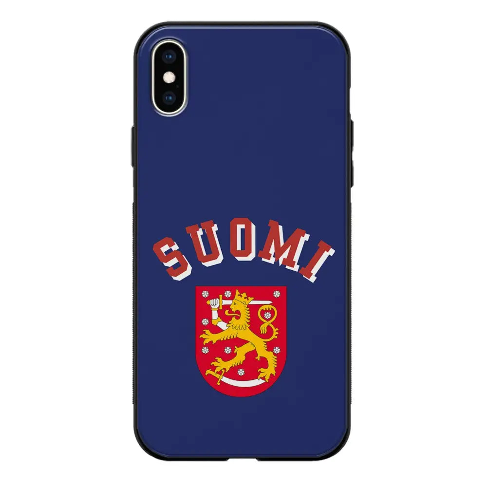iPhone XS jääkiekko suojakuoret - Leijonat Suomi - Ei