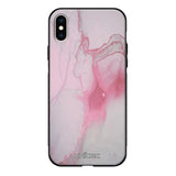 iPhone XS marmori suojakuoret - Pink Pok Rie - Ei