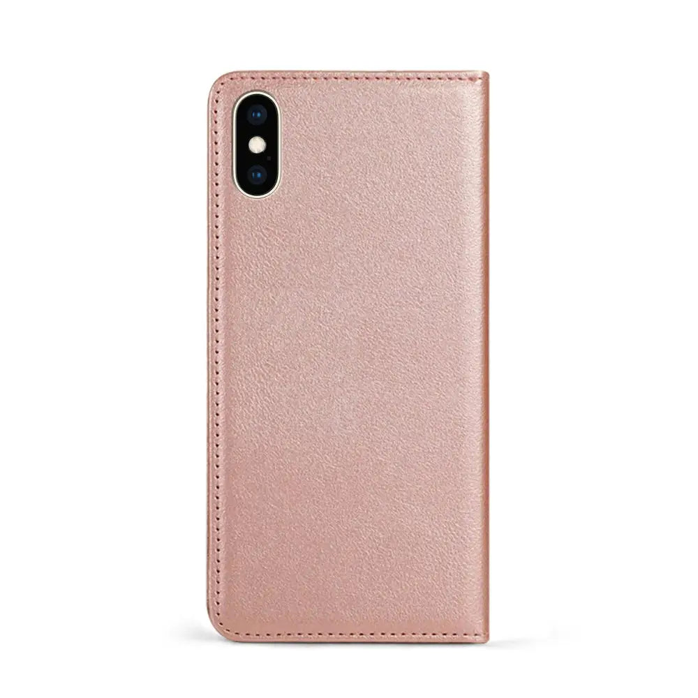 iPhone XS Max Lompakko Suojakotelo Ruusukulta
