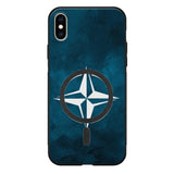 iPhone XS Max nato suojakuoret - Sininen