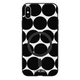 iPhone XS Max pallo suojakuoret - Musta Pallo