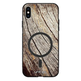 iPhone XS Max suojakuoret - Wooden Stump