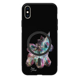 iPhone XS Max unicorn suojakuoret - Musta - Noora Kämppi
