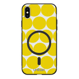 iPhone XS pallo suojakuoret - Keltainen Pallo