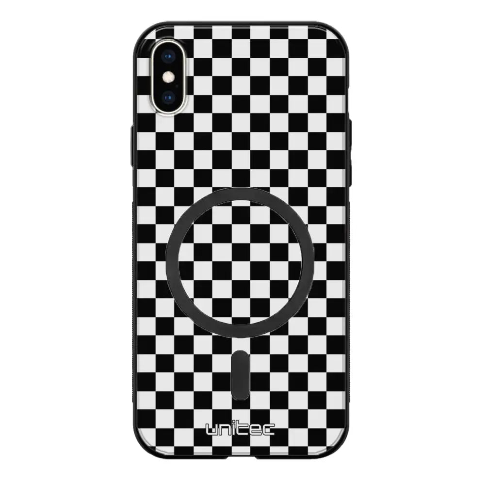 iPhone XS suojakuoret - Black And White