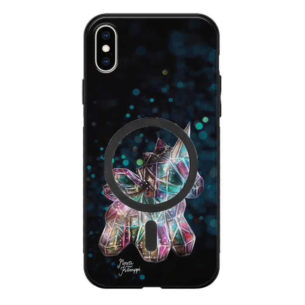 iPhone XS unicorn suojakuoret - Sininen - Noora Kämppi