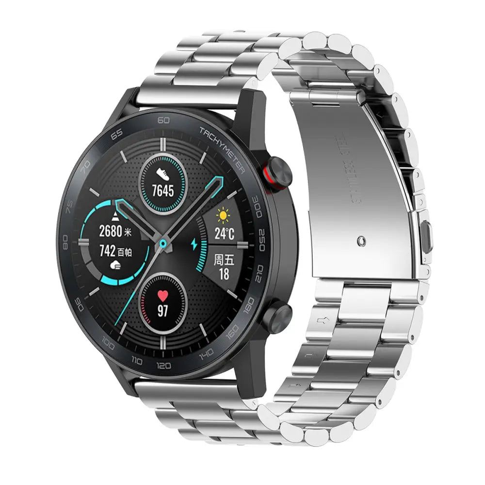 Metalliranneke 22mm - Hopea