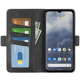 Nokia G60 Lompakkokotelo - Musta