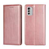 Nokia G60 Lompakkokotelo - Ruusukulta