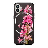 Nothing Phone 2 kukka suojakuoret - Pink Flowers - Ei