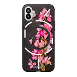 Nothing Phone 2 kukka suojakuoret - Pink Flowers