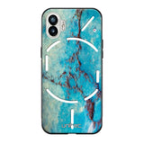 Nothing Phone 2 marmori suojakuoret - Turquoise Marble - Ei
