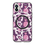 Nothing Phone 2 suojakuoret - Purple Teddy Bear