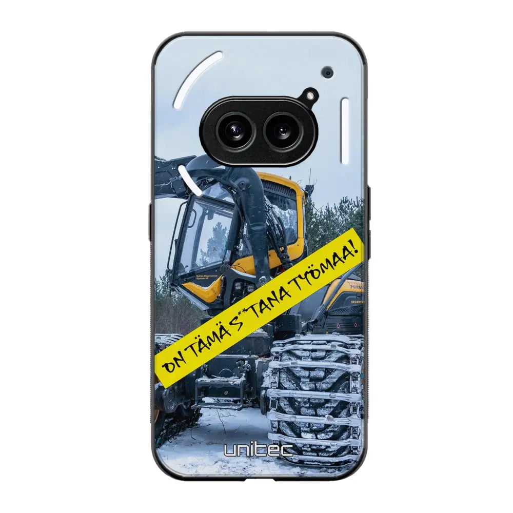 Nothing Phone 2a meemi suojakuoret - Työmaa - Ei