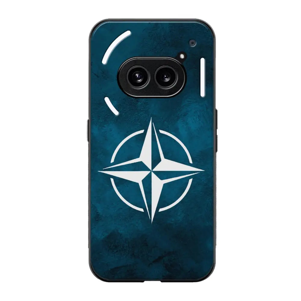 Nothing Phone 2a nato suojakuoret - Sininen - Ei