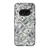 Nothing Phone 2a seteli suojakuoret - Dollarit - Ei