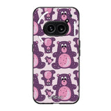 Nothing Phone 2a suojakuoret - Purple Teddy Bear - Ei