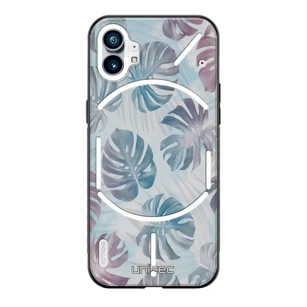 Nothing Phone kukka suojakuoret - Monstera Texture - Ei
