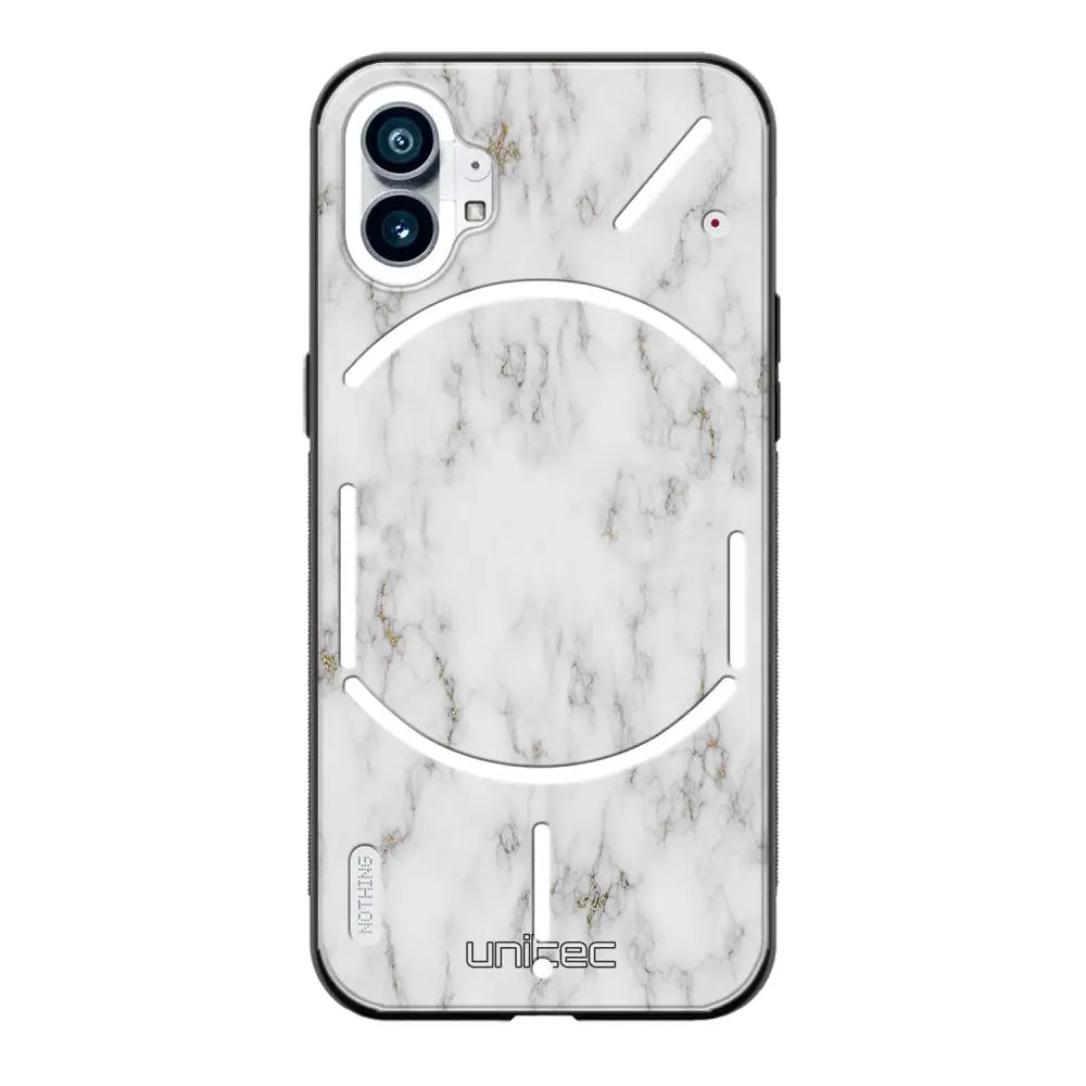 Nothing Phone marmori suojakuoret - White Marble - Ei