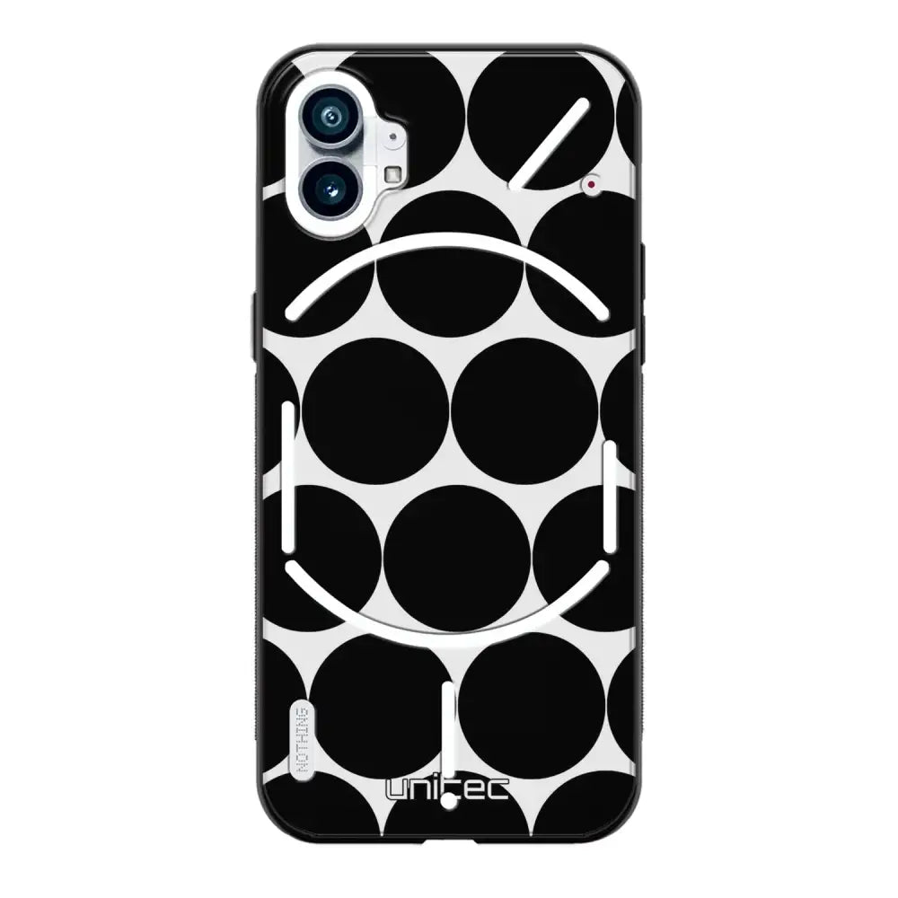 Nothing Phone pallo suojakuoret - Musta Pallo - Ei