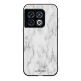 OnePlus 10 Pro marmori suojakuoret - White Marble - Ei