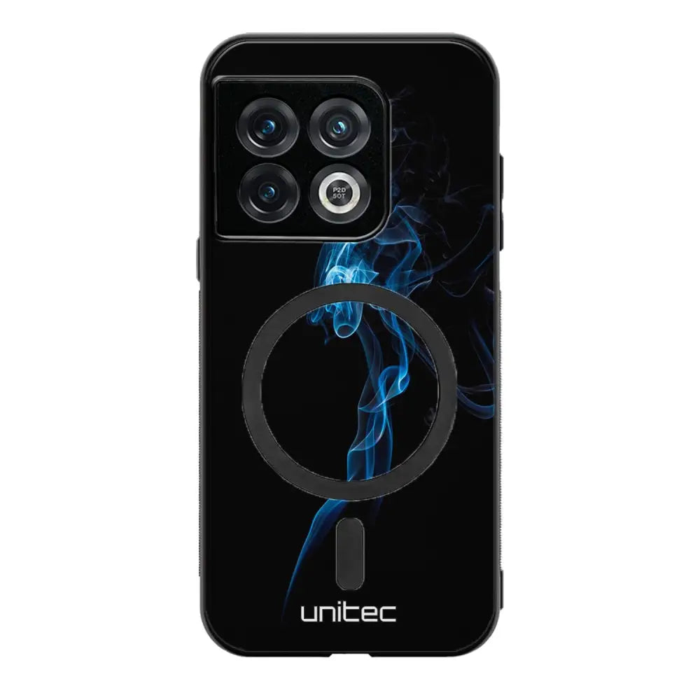 OnePlus 10 Pro suojakuoret - Blue Smoke On Black