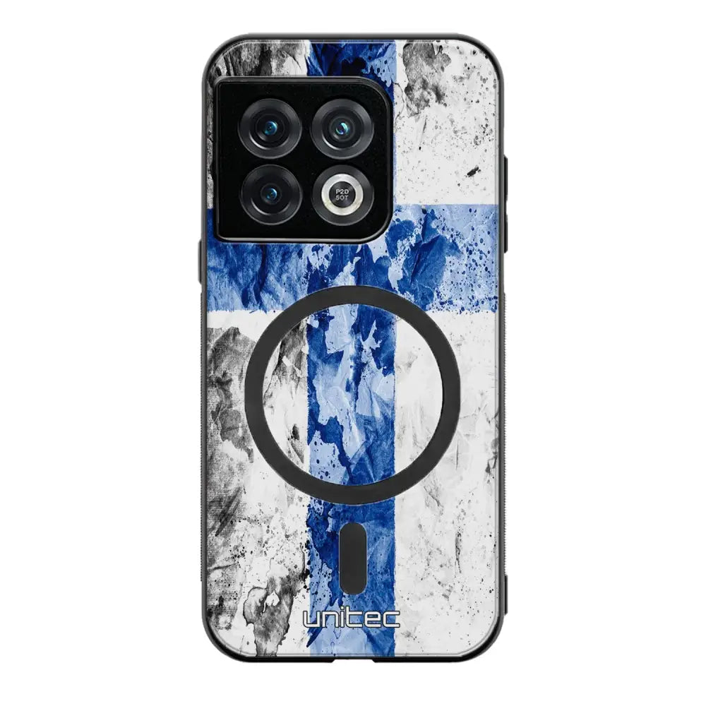 OnePlus 10 Pro suojakuoret - Painted Finnish Flag