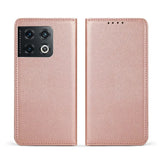 OnePlus 10T 5G Unitec Lompakko Suojakotelo Ruusukulta