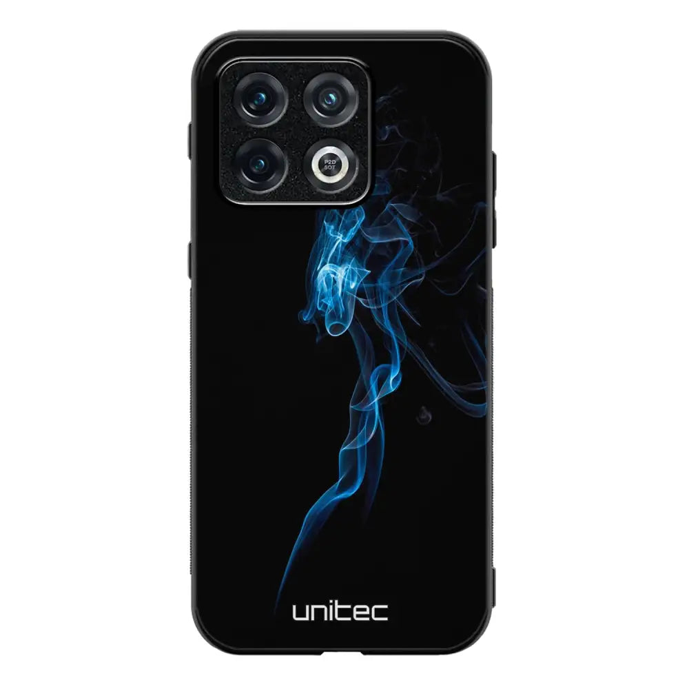 OnePlus 10T suojakuoret - Blue Smoke On Black - Ei