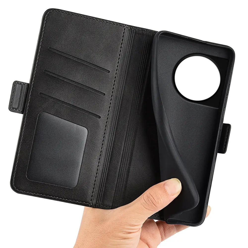 OnePlus 11 Lompakko Suojakuori - Musta