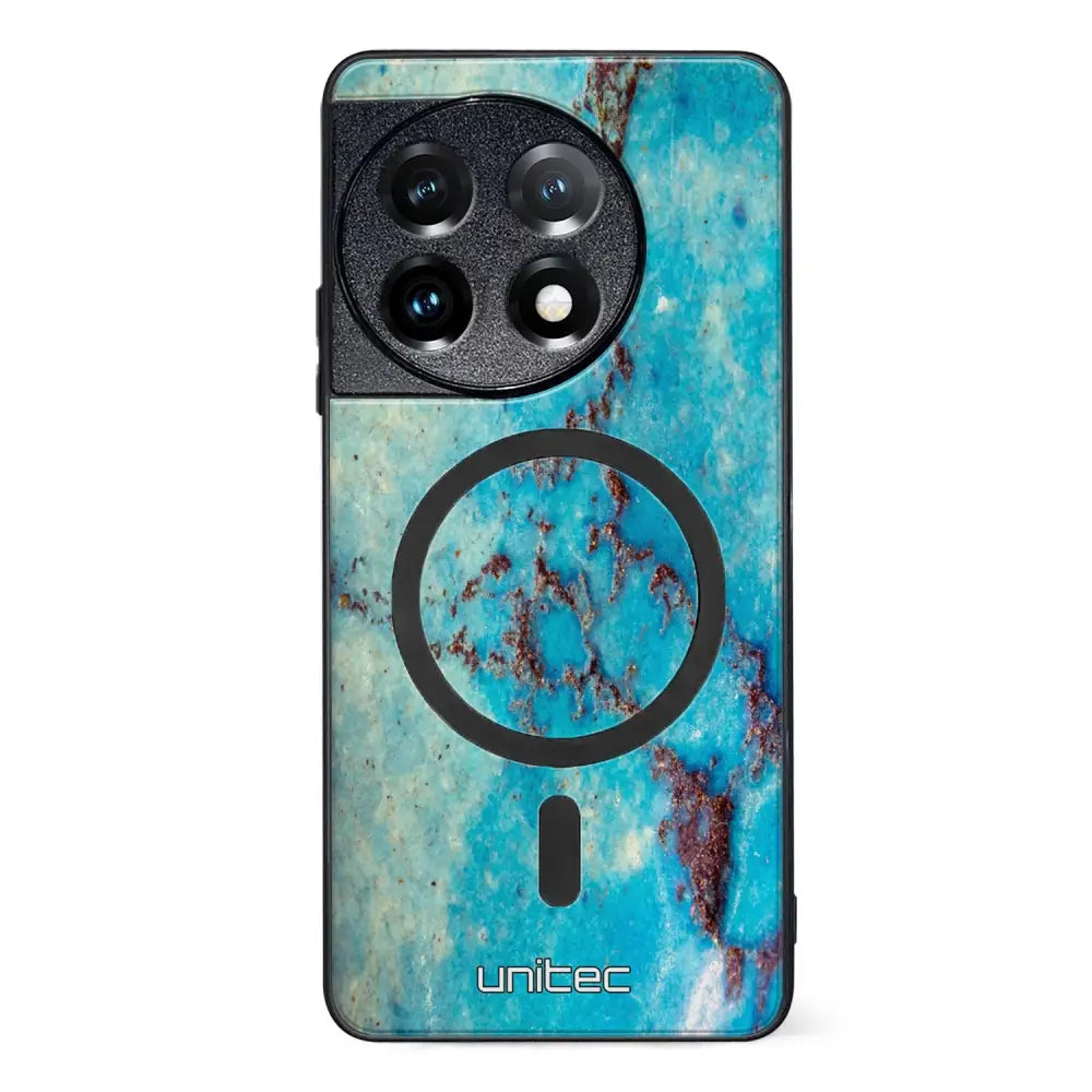 OnePlus 11 marmori suojakuoret - Turquoise Marble