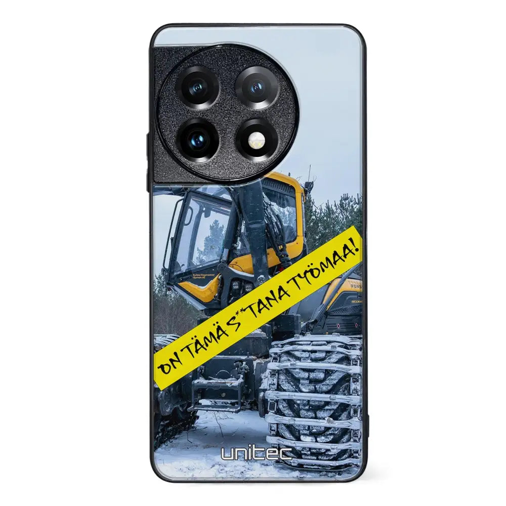 OnePlus 11 meemi suojakuoret - Työmaa - Ei