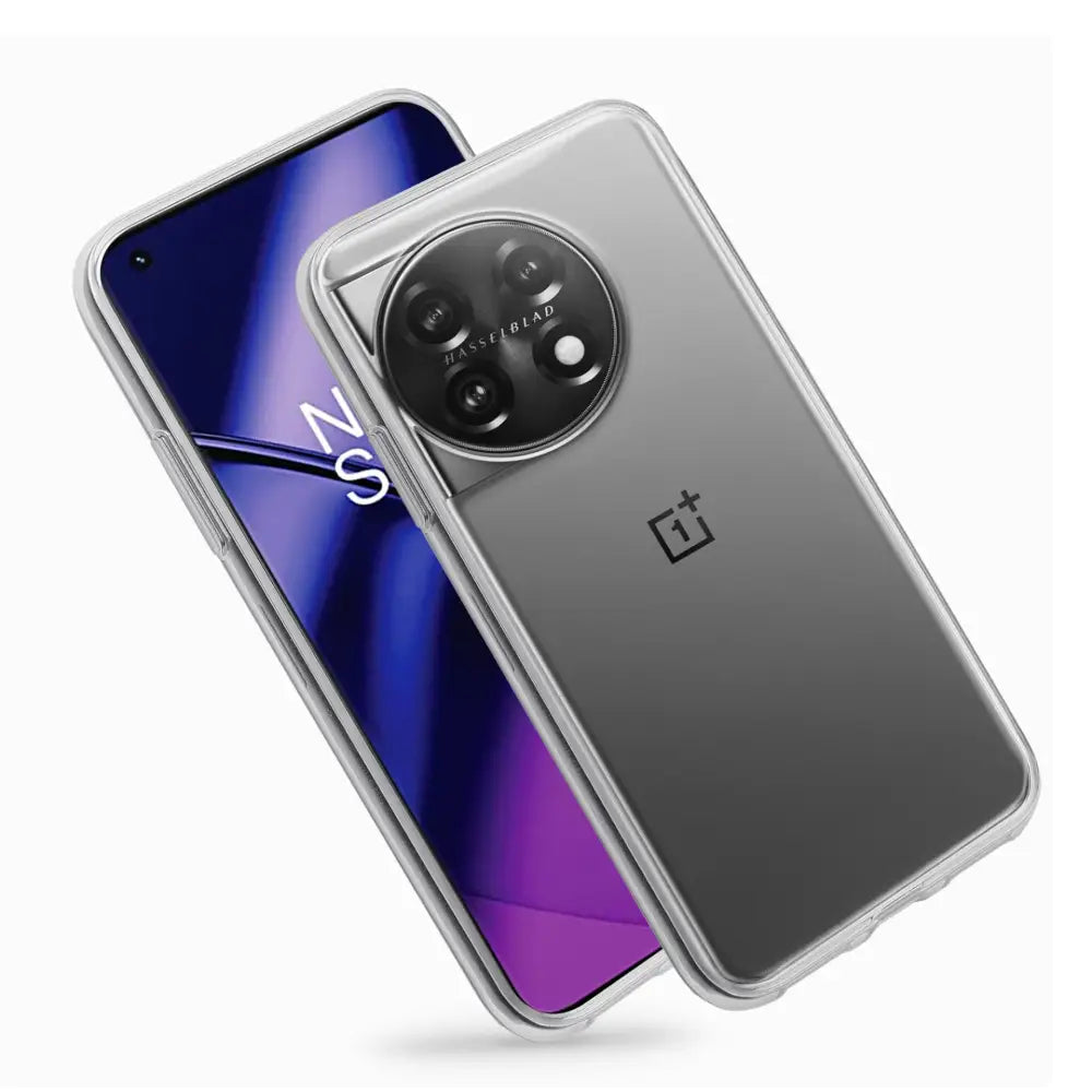 OnePlus 11 Silikonikuori - Läpinäkyvä