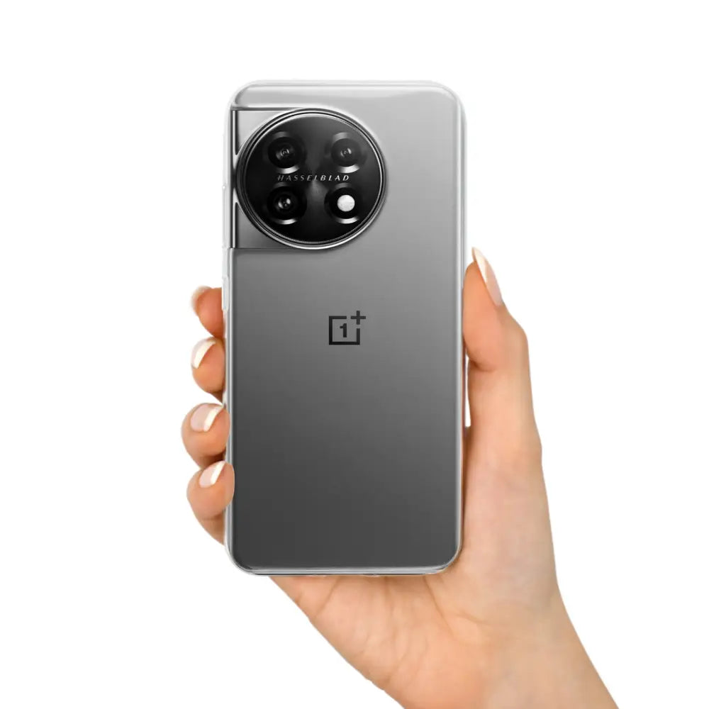 OnePlus 11 Silikonikuori - Läpinäkyvä