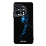 OnePlus 11 suojakuoret - Blue Smoke On Black - Ei