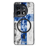 OnePlus 11 suojakuoret - Painted Finnish Flag