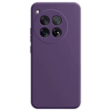 OnePlus 12 Silikoni suojakuori - Tummanvioletti