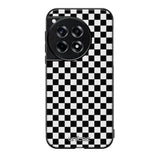 OnePlus 12 suojakuoret - Black And White - Ei